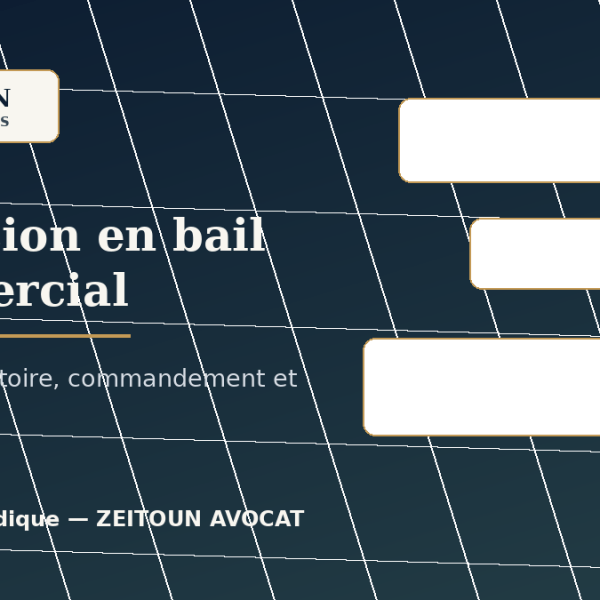 Procédure d’expulsion en bail commercial pour loyers impayés