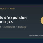 Délais d’expulsion devant le juge de l’exécution JEX avocat immobilier Paris
